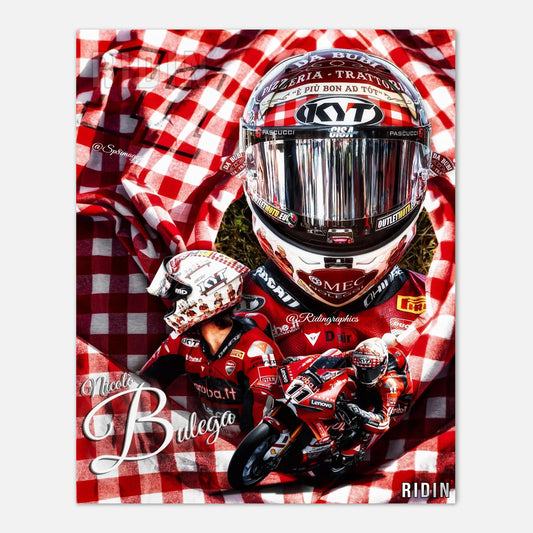 Nicolò Bulega WorldSBK Poster | Misano 2026