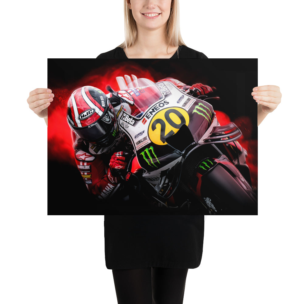 Fabio Quartararo Special Edition Photo paper poster